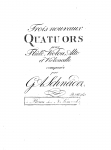 Schneider - 3 Flute Quartets, Op. 45
