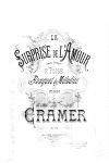 Cramer - Bouquet de mélodies sur 'La surprise de l'amour' - Score