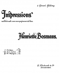 Bosmans - Impressions