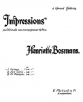 Bosmans - Impressions