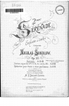 Sokolov - Serenade for Strings No. 2 - Scores and Parts
