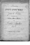 Spohr - Pot-Pourri No. 4