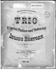 Röntgen - Piano Trio