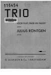 Röntgen - Trio for Flute, Oboe, and Bassoon