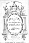 Serpette - La gamine de Paris - Vocal Score - Score