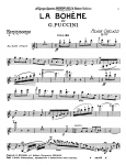 Chelazzi - Reminiscenze di 'La Bohème' per violino con accompagnamento di pianoforte