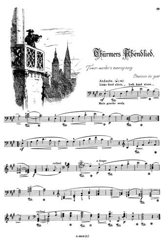 Hollaender - Musikalisches Bilderbuch, Op. 41 - Score