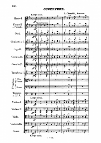 Cherubini - Anacréon - Overture