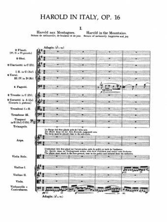 Berlioz - Harold en Italie