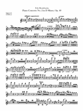 Mendelssohn - Piano Concerto No. 2, Op. 40