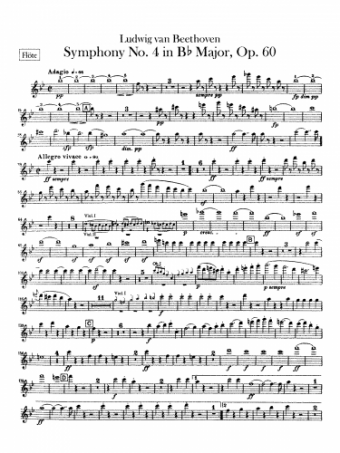 Beethoven - Symphony No. 4, Op. 60