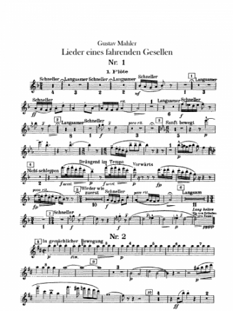 Mahler - Songs of a Wayfarer