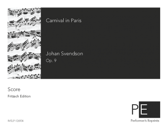 Svendsen - Carneval in Paris, Op. 9