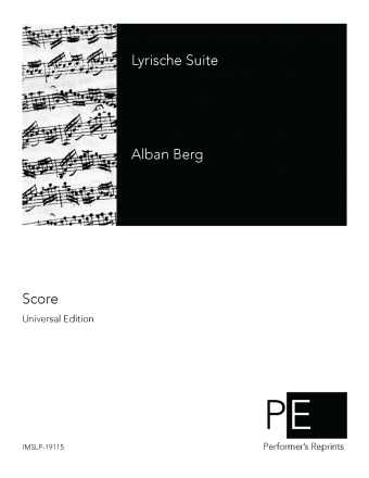 Berg - Lyric Suite