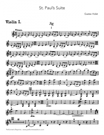 Holst - St. Paul's Suite, Op. 29, No. 2