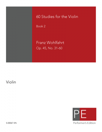 Wohlfahrt: Sixty Studies for the Violin, Book 2